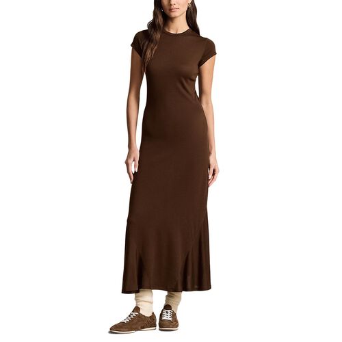 Polo Ralph Lauren Wool-Blend Crewneck Dress